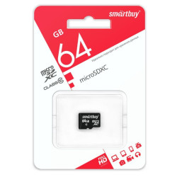 SMARTBUY (SB64GBSDCL10-00LE) MicroSDXC 64GB Class10 LE