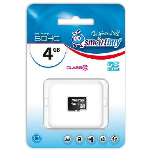 SMARTBUY (SB4GBSDCL10-00) MicroSDHC 4GB Class10 (5)