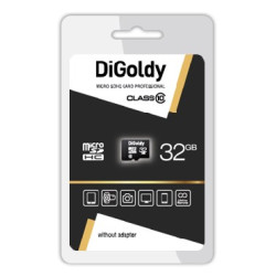 DIGOLDY 32GB microSDHC Class10 - без адаптера SD