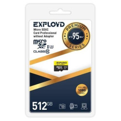 OLTRAMAX 512GB microSDXC Class 10 UHS-1 Premium (U3) [OM512GCSDXC10UHS-1-PrU3 w]