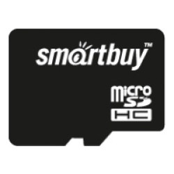 SMARTBUY (SB16GBSDCL10-01) MicroSDHC 16GB Сlass10 + адаптер