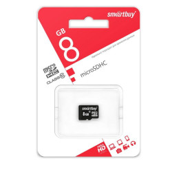 SMARTBUY (SB8GBSDCL10-00) MicroSDHC 8GB Сlass10