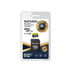 EXPLOYD 512GB microSDHC Class10