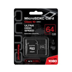 QUMO (18805) MicroSDXC 64GB - CLASS10 UHS-I ,3.0 - с адаптером