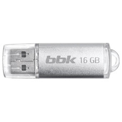 BBK 016G-RCT серебро, 16Гб, USB2.0, ROCKET серия