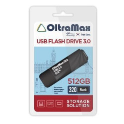 OLTRAMAX OM-512GB-320-Black USB 3.0