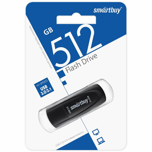 SMARTBUY (SB512GB3SCK) UFD 3.0/3.1 512GB Scout Black