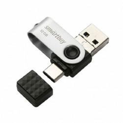 SMARTBUY (SB64GBTRIO) TRIO 64GB USB3.0/USB-C/USB MICRO-B OTG