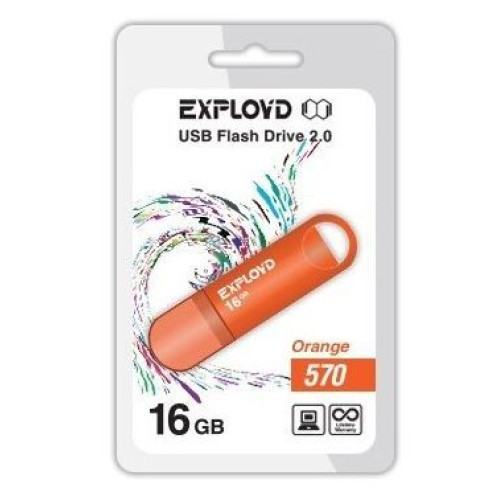 EXPLOYD 16GB-570 оранжевый