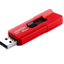 SMARTBUY (SB64GBST-R3) 64GB STREAM RED USB 3.0