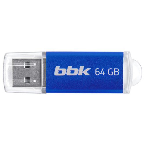 BBK 064G-RCT синий, 64Гб, USB2.0, ROCKET серия