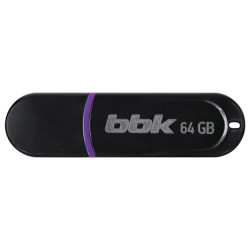 BBK 064G-JET черный, 64Гб, USB2.0, JET серия