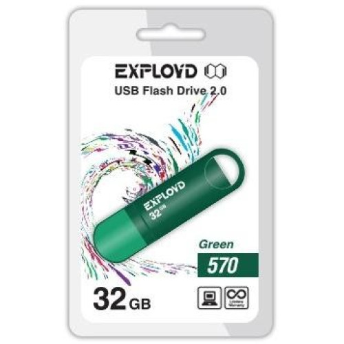 EXPLOYD 32GB-570-зеленый