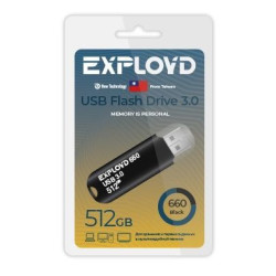 EXPLOYD EX-512GB-660-Black USB 3.0