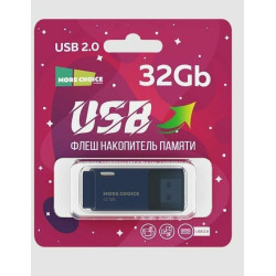 MORE CHOICE (4610196401107) MF32 USB 32GB 2.0 Dark Blue