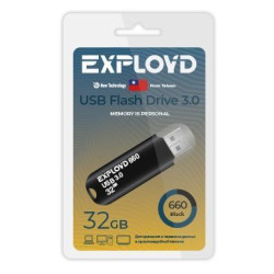 EXPLOYD EX-32GB-660-Black USB 3.0