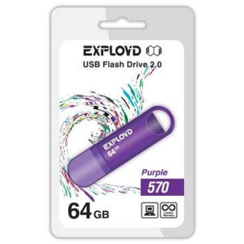EXPLOYD 64GB-570-пурпурный