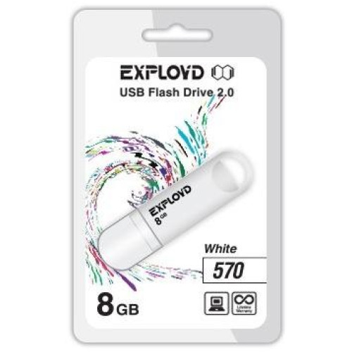 EXPLOYD 8GB-570-белый