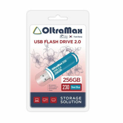 OLTRAMAX 256GB 230 Steel Blue 2.0 [OM-256GB-230-Steel Blue]