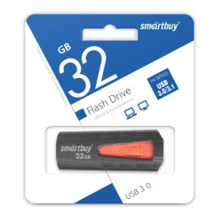 SMARTBUY 32GB IRON BLACK/RED USB3.0