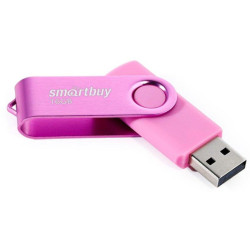 SMARTBUY (SB016GB2TWP) UFD 2.0 016GB Twist Pink розовый