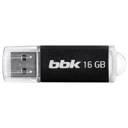 BBK 016G-RCT черный, 16Гб, USB2.0, ROCKET серия