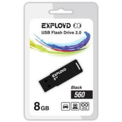 EXPLOYD 8GB-560 черный