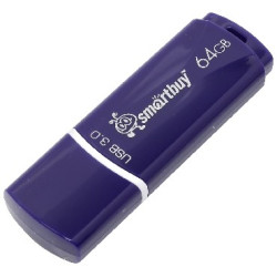 SMARTBUY (SB64GBCRW-BL) 64GB CROWN BLUE USB 3.0
