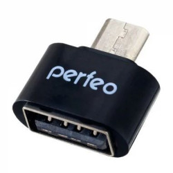 PERFEO USB ADAPTER WITH OTG (PF-VI-O003 BLACK) черный