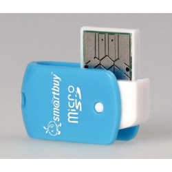 SMARTBUY SBR-706-B MicroSD голубой (20)
