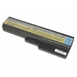 VBPARTS АККУМУЛЯТОРНАЯ БАТАРЕЯ ДЛЯ LENOVO IDEAPAD G430 G450 (L06L6Y02) 11.1V 5200MAH OEM ЧЕРНАЯ