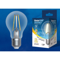 UNIEL LED-A60-12W/3000K/E27/CL/DIM GLA01TR картон