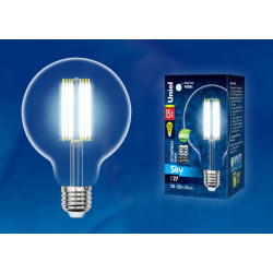 UNIEL LED-G95-15W/4000K/E27/CL PLS02WH картон