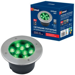 UNIEL UL-00006825 ULU-B12A-9W/GREEN IP67 GREY