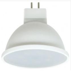 ECOLA M7MV70ELC LIGHT MR16 LED 7,0W 220V GU5.3 4200K матовая 48X50 (1 из ч/б уп. по 4)