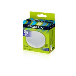 ERGOLUX LED-GX53-9W-GX53-6K (Эл.лампа светодиодная 9Вт GX53 6500К 180-240В)