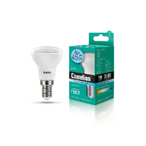 CAMELION LED4-R39/845/E14 (Эл.лампа светодиодная 4Вт 220В)