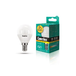 CAMELION LED5-G45/830/E14 (Эл.лампа светодиодная 5Вт 220В)