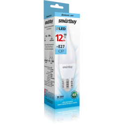 SMARTBUY (SBL-C37Can-12-40K-E27) свеча на ветру C37-12W00/E27