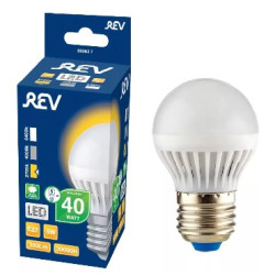REV 32262 7 Лампа сд G45 Е27 5W 2700K теплый свет