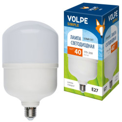 VOLPE LED-M80-40W/NW/E27/FR/S картон