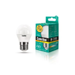 CAMELION LED8-G45/830/E27 (Эл.лампа светодиодная 3000К)