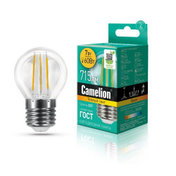 CAMELION LED7-G45-FL/830/E27 (Эл.лампа светодиодная 7Вт 220В)