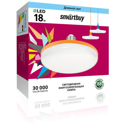 SMARTBUY (SBL-UFO-18-4K-E27) UFO-18W00/E27