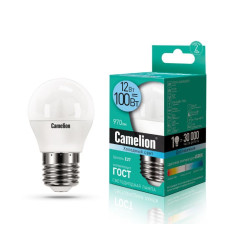 CAMELION LED12-G45/845/E27 (Эл.лампа светодиодная 12Вт 220В)