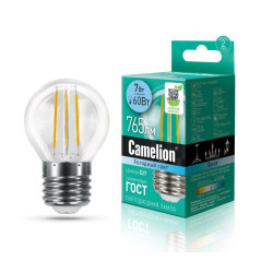 CAMELION LED7-G45-FL/845/E27 (Эл.лампа светодиодная 7Вт 220В)
