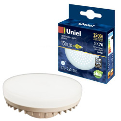 UNIEL LED-GX70-15W/4000K/GX70/FR PLZ01WH