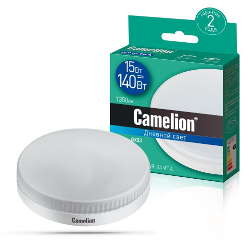CAMELION LED15-GX53/865/GX53 (Эл.лампа светодиодная15Вт 220В)