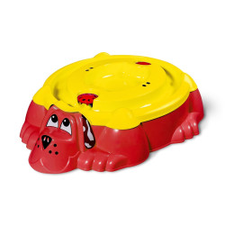 SHEFFILTON KIDS Собачка с крышкой 432 красный/желтый пластик 164988