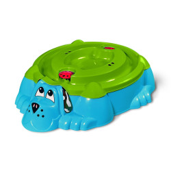 SHEFFILTON KIDS Собачка с крышкой 432 голубой/зеленый пластик 164985